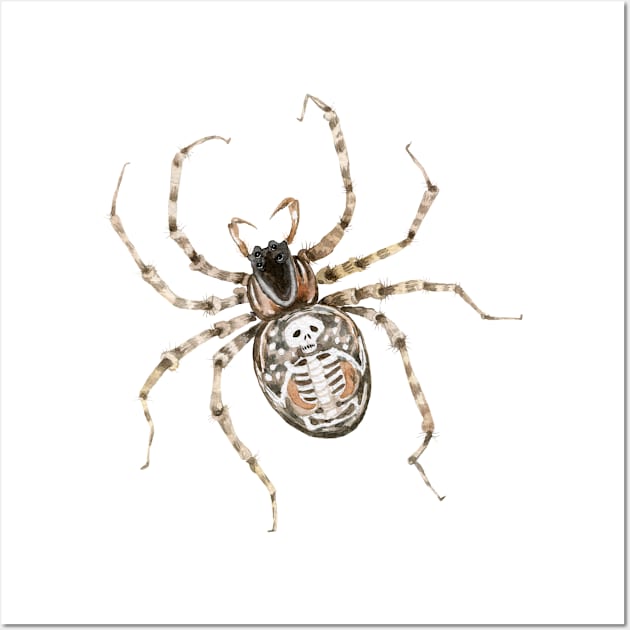 Black Spider Wall Art by Simple Wishes Art